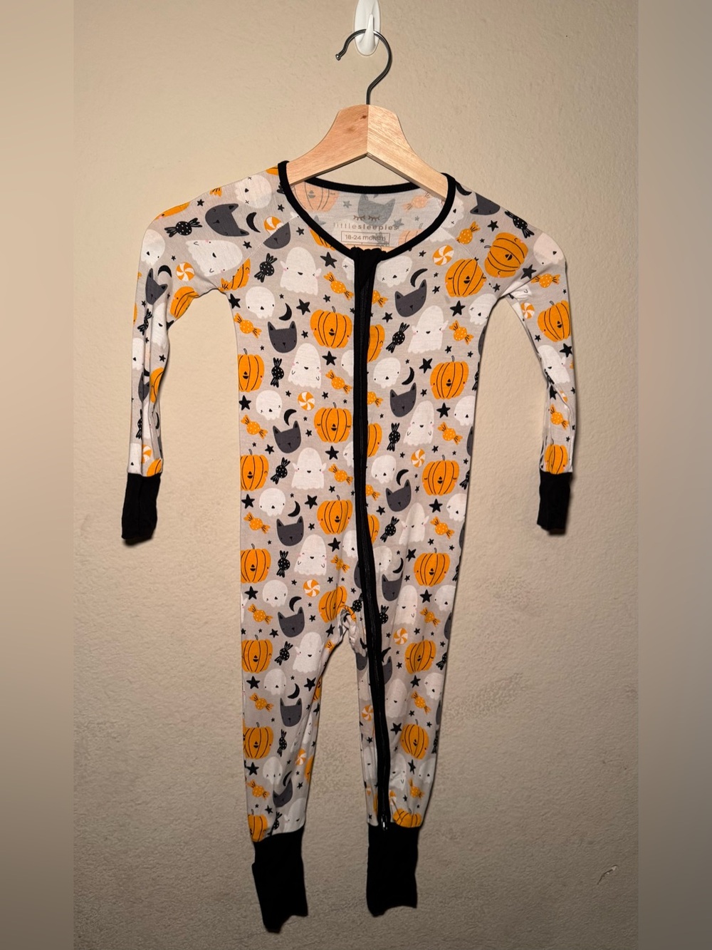 Little Sleepies Boo Crew 18-24 months Bamboo viscose Zippy
